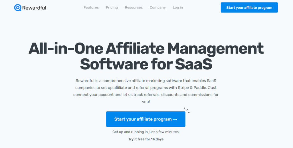Rewardful - All-in-One Affiliate Management Software for SaaS